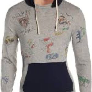 Polo Ralph Lauren Cartoons Graphic Shirt Hoodie Loft Heather Grey size Large